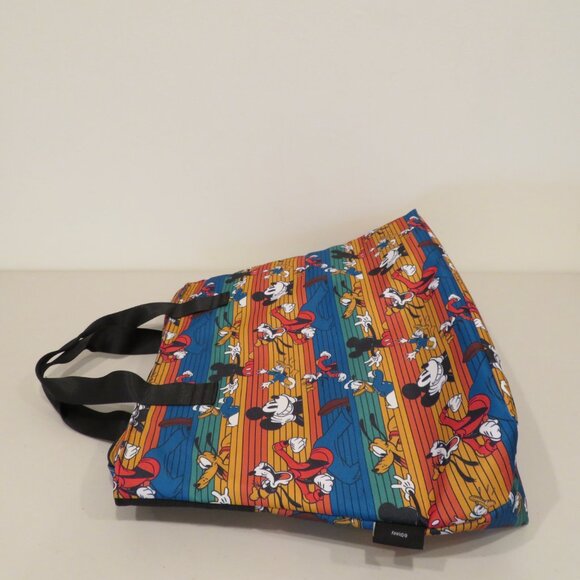 Cooler Bag Large Soft Insulated Tote Mickey Mouse Donald Duck Pluto Picnic Time - Picture 8 of 12